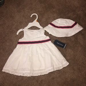 Nautica Dress With Matching Hat